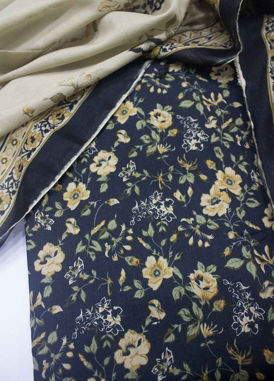 DP-0120- 3 Piece Lawn Printed UnStitched Suit