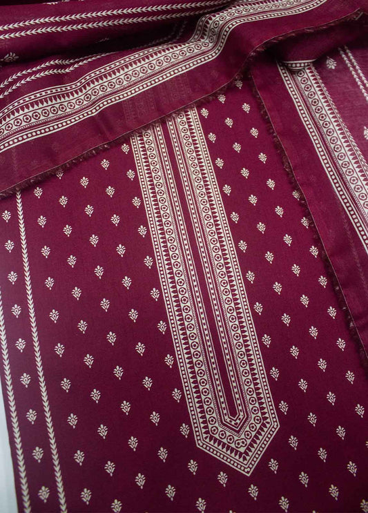 DP-0135- 3 Piece Lawn Printed UnStitched Suit