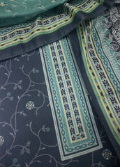 DP-014- 3 Piece Lawn Printed UnStitched Suit