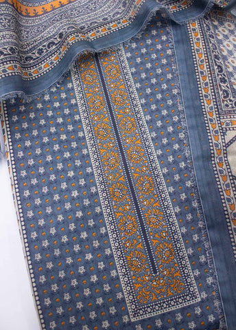 Bin Saeed Fabric - DP-0153- 3 Piece Lawn Printed UnStitched Suit