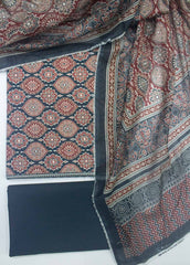 DP-016- 3 Piece Lawn Printed UnStitched Suit