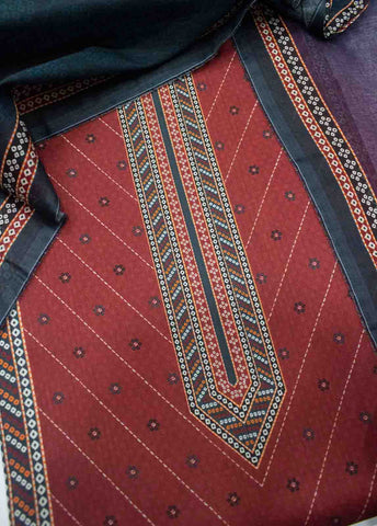 Bin Saeed Fabric - DP-0170- 3 Piece Lawn Printed UnStitched Suit