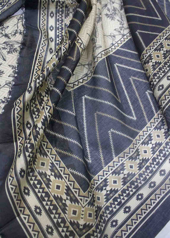 Bin Saeed Fabric - DP-0186- 3 Piece Lawn Printed UnStitched Suit