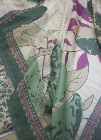 Bin Saeed Fabric - DP-019- 3 Piece Lawn Printed UnStitched Suit