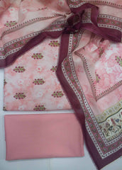 DP-0202 A- 3 Piece Lawn Printed UnStitched Suit