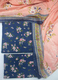 DP-0202 B- 3 Piece Lawn Printed UnStitched Suit