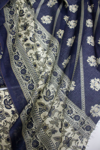 Bin Saeed Fabric - DP-0220 A- 3 Piece Lawn Printed UnStitched Suit