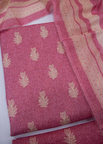 Bin Saeed Fabric - DP-0223- 3 Piece Lawn Printed UnStitched Suit