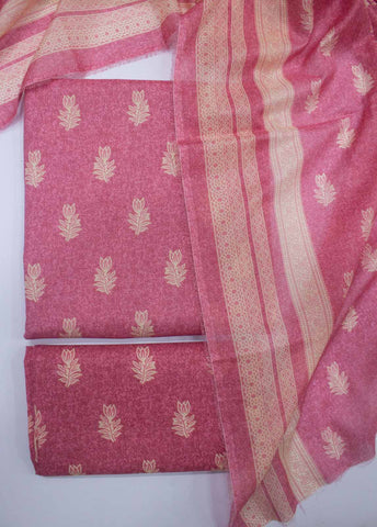 Bin Saeed Fabric - DP-0223- 3 Piece Lawn Printed UnStitched Suit