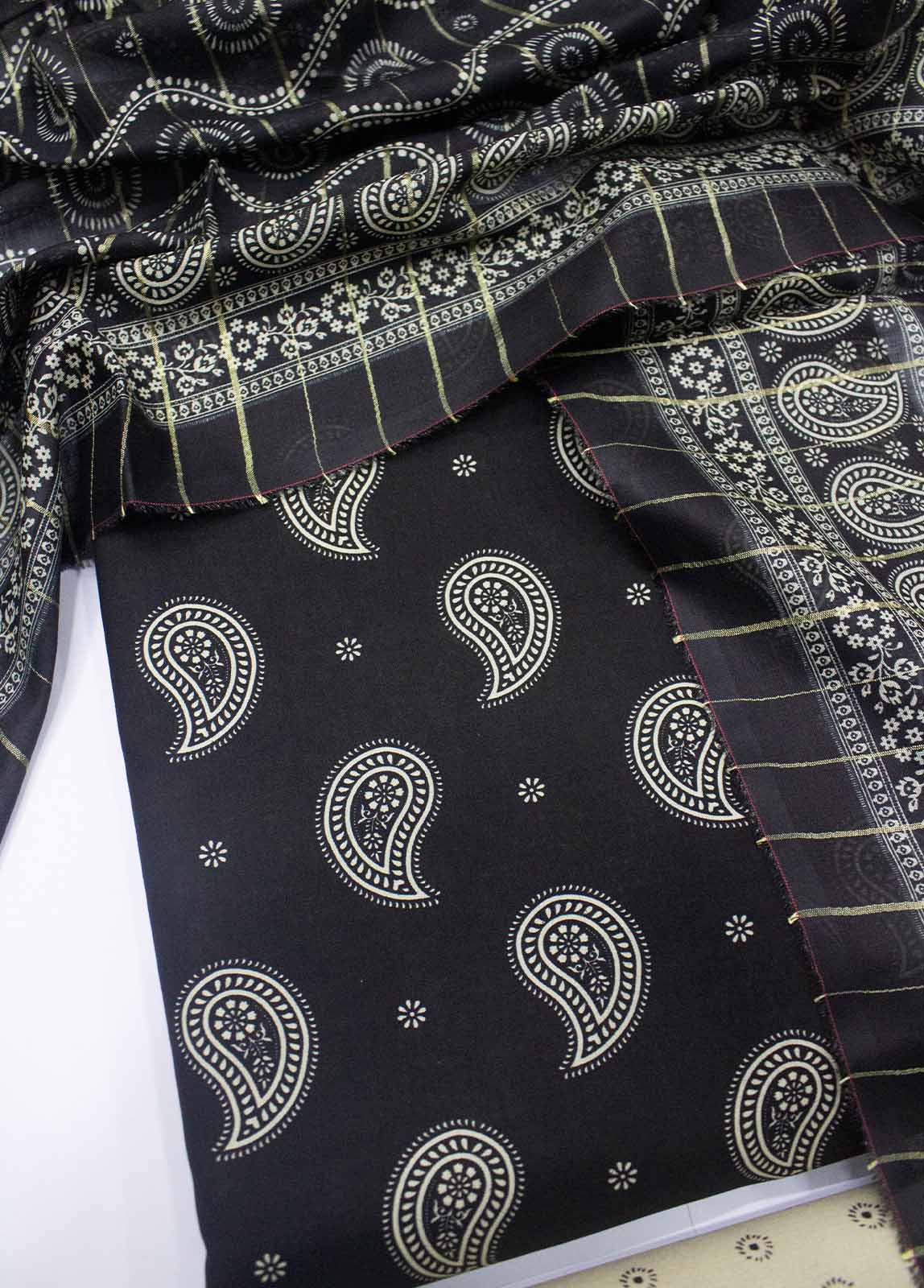 Bin Saeed Fabric - DP-0229- 3 Piece Lawn Printed UnStitched Suit