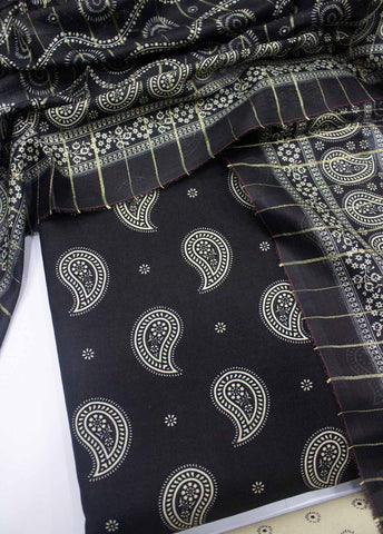 Bin Saeed Fabric - DP-0229- 3 Piece Lawn Printed UnStitched Suit