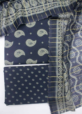 Bin Saeed Fabric - DP-0229 A- 3 Piece Lawn Printed UnStitched Suit