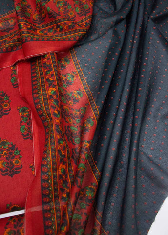 Bin Saeed Fabric - DP-0230- 3 Piece Lawn Printed UnStitched Suit