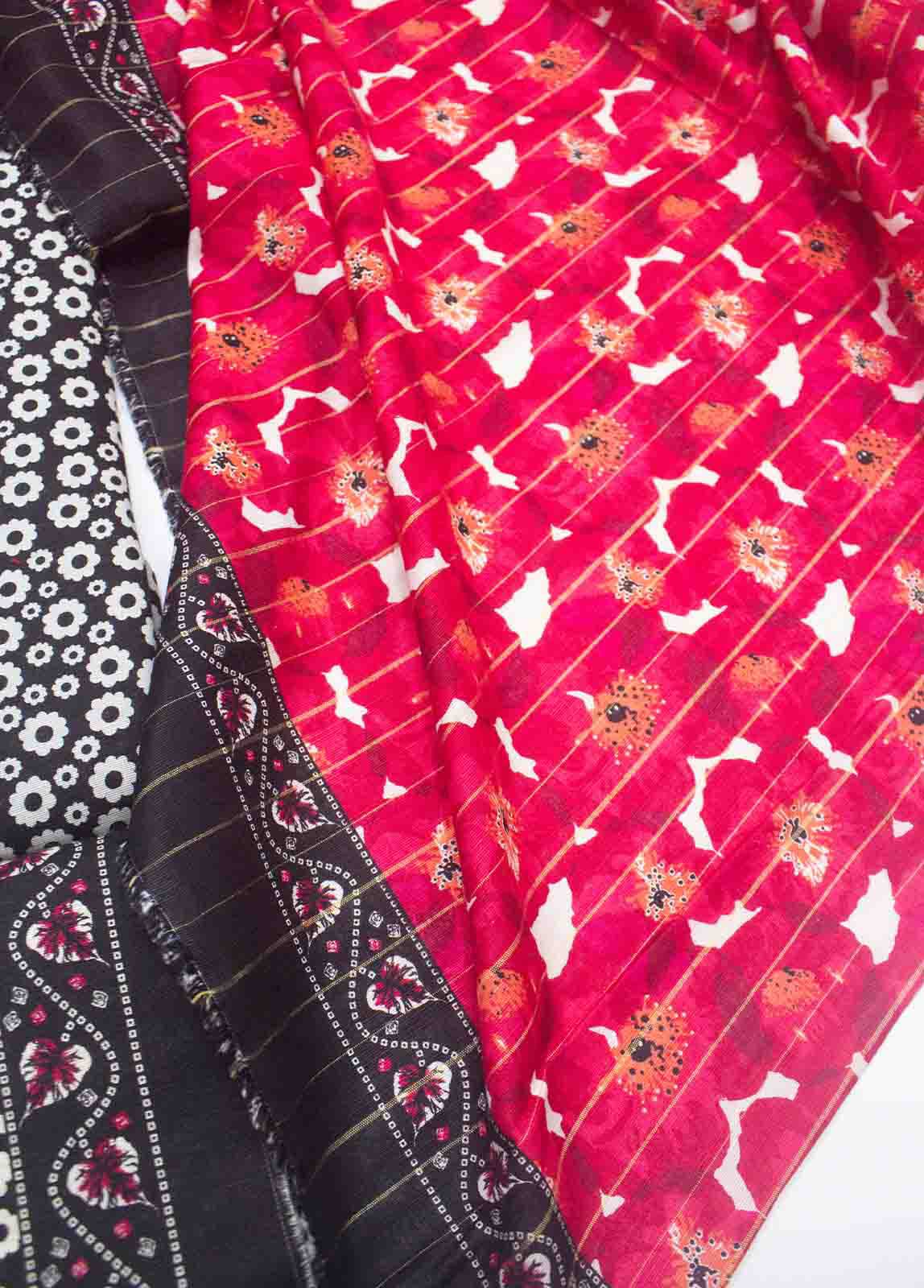 Bin Saeed Fabric - DP-0240- 3 Piece Lawn Printed UnStitched Suit