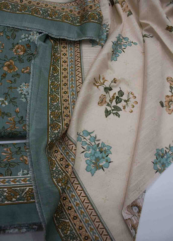 Bin Saeed Fabric - DP-0245- 3 Piece Lawn Printed UnStitched Suit
