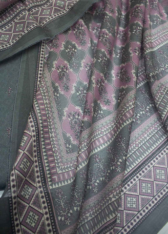 Bin Saeed Fabric - DP-0255- 3 Piece Lawn Printed UnStitched Suit