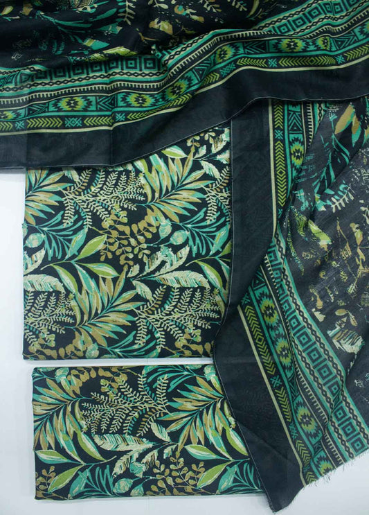 DP-0286- 3 Piece Lawn Printed UnStitched Suit