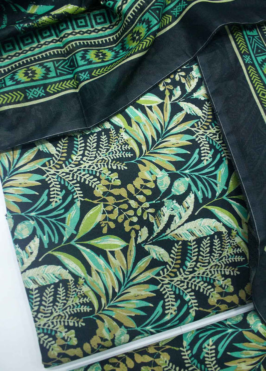 DP-0286- 3 Piece Lawn Printed UnStitched Suit