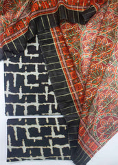 DP-0287- 3 Piece Lawn Printed UnStitched Suit