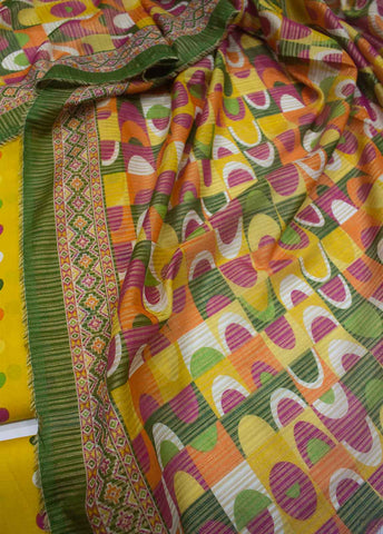 Bin Saeed Fabric - DP-0289- 3 Piece Lawn Printed UnStitched Suit