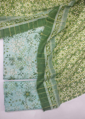 Bin Saeed Fabric - DP-0290- 3 Piece Lawn Printed UnStitched Suit