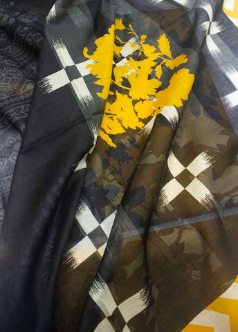 Bin Saeed Fabric - DP-0293- 3 Piece Lawn Printed UnStitched Suit