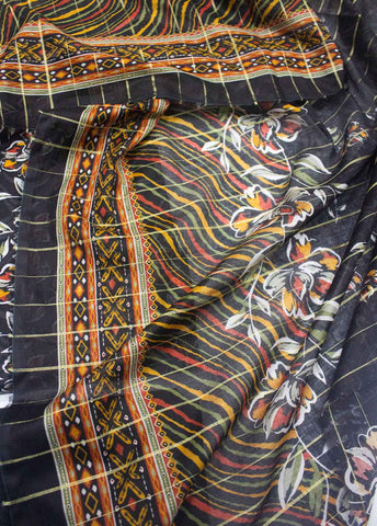 Bin Saeed Fabric - DP-0294- 3 Piece Lawn Printed UnStitched Suit