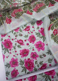 DP-0295- 3 Piece Lawn Printed UnStitched Suit