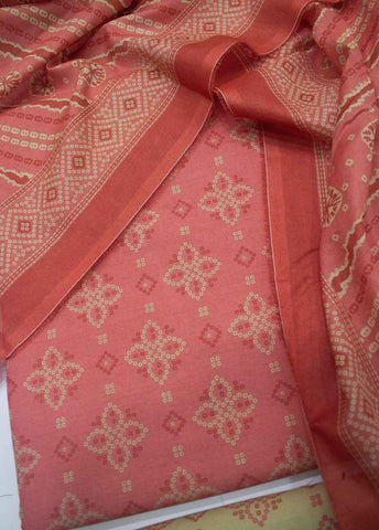 Bin Saeed Fabric - DP-0302- 3 Piece Lawn Printed UnStitched Suit