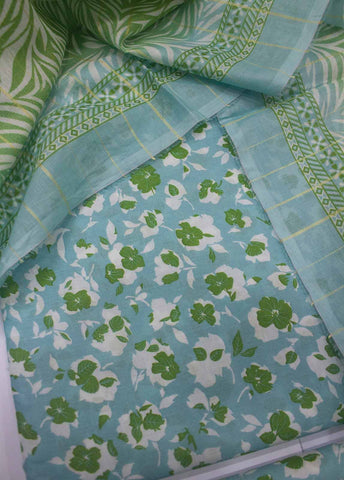 Bin Saeed Fabric - DP-0304- 3 Piece Lawn Printed UnStitched Suit