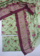 DP-0305- 3 Piece Lawn Printed UnStitched Suit
