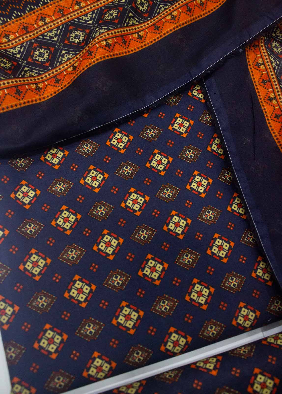 Bin Saeed Fabric - DP-0306- 3 Piece Lawn Printed UnStitched Suit