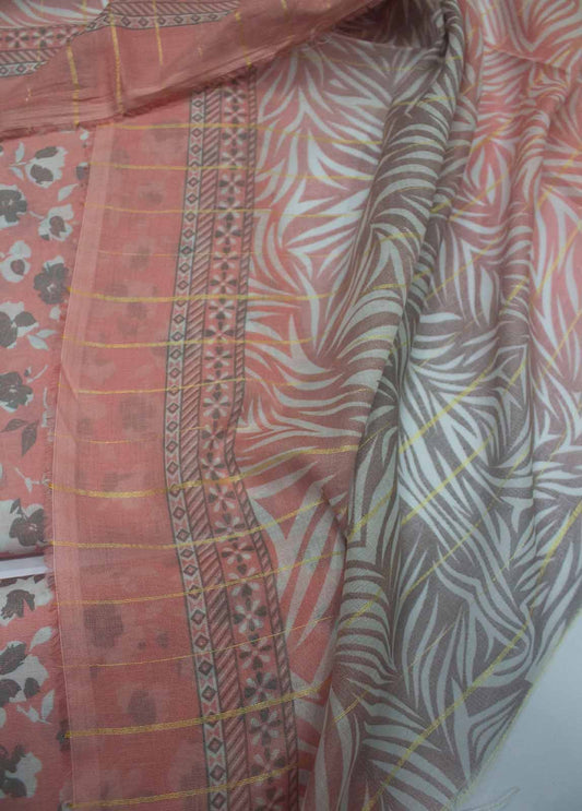 DP-0307- 3 Piece Lawn Printed UnStitched Suit
