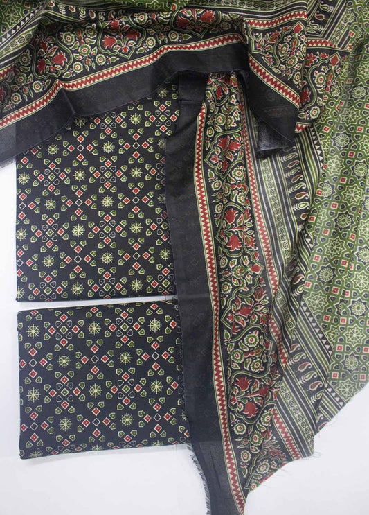 DP-0311- 3 Piece Lawn Printed UnStitched Suit