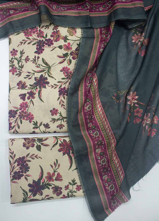 DP-0312- 3 Piece Lawn Printed UnStitched Suit