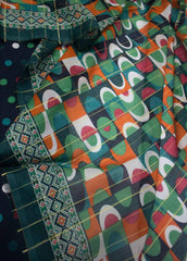 DP-0313- 3 Piece Lawn Printed UnStitched Suit