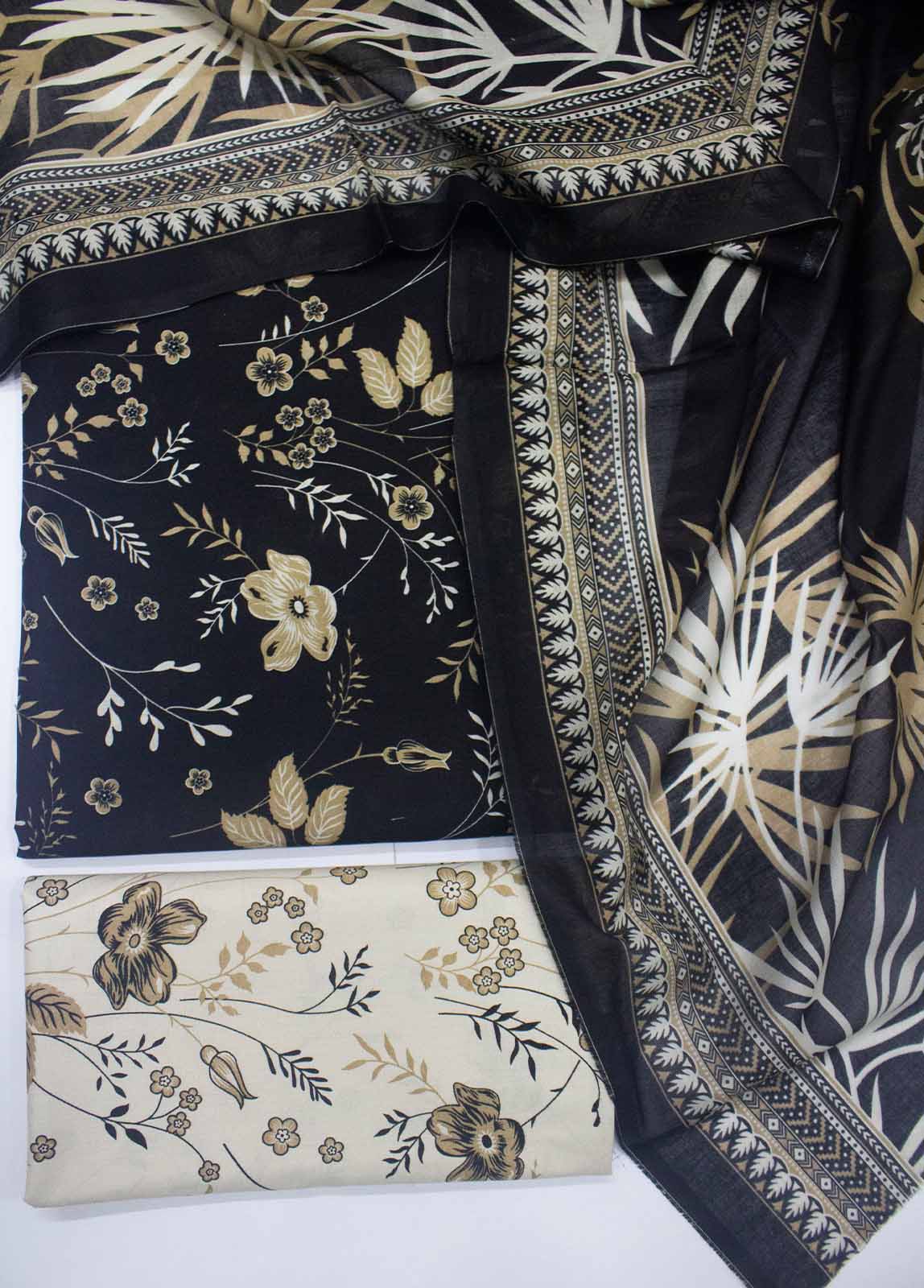 DP-0314- 3 Piece Lawn Printed UnStitched Suit