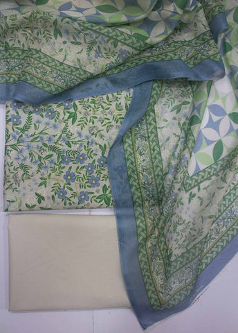 Bin Saeed Fabric - DP-0362- 3 Piece Lawn Printed UnStitched Suit