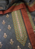 DP-0366- 3 Piece Lawn Printed UnStitched Suit
