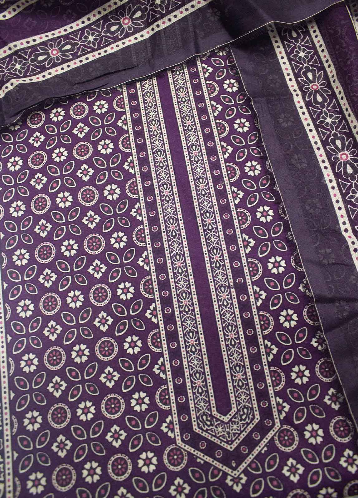 Bin Saeed Fabric - DP-0368- 3 Piece Lawn Printed UnStitched Suit