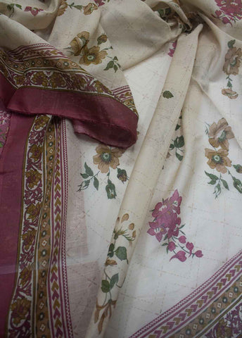 Bin Saeed Fabric - DP-0371- 3 Piece Lawn Printed UnStitched Suit