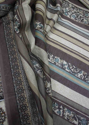 Bin Saeed Fabric - DP-038- 3 Piece Lawn Printed UnStitched Suit