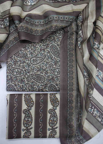 Bin Saeed Fabric - DP-038- 3 Piece Lawn Printed UnStitched Suit