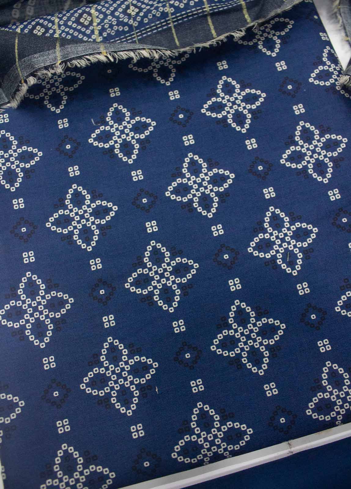 DP-0401- 3 Piece Lawn Printed UnStitched Suit