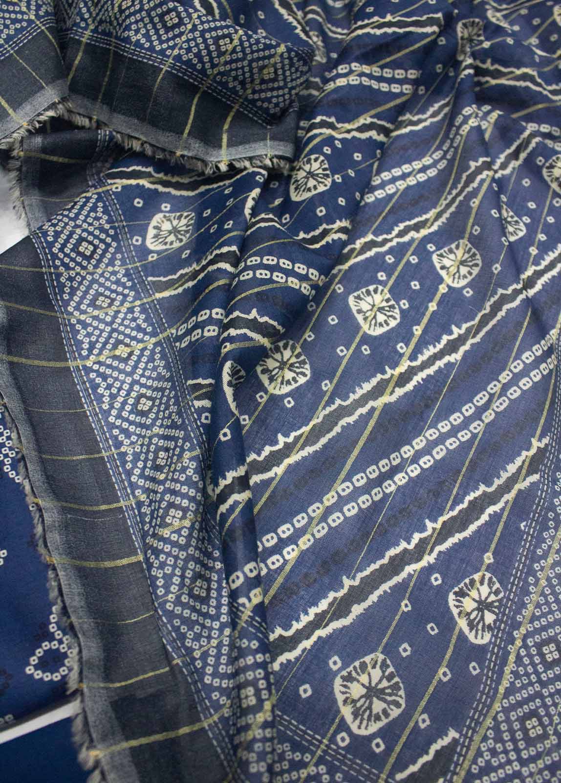 DP-0401- 3 Piece Lawn Printed UnStitched Suit