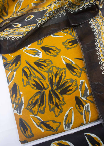 Bin Saeed Fabric - DP-0404- 3 Piece Lawn Printed UnStitched Suit