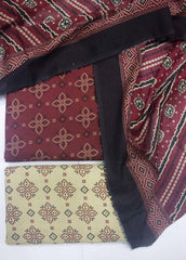 DP-0407- 3 Piece Lawn Printed UnStitched Suit