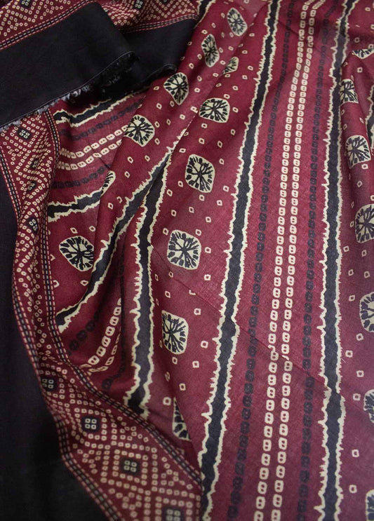 DP-0407- 3 Piece Lawn Printed UnStitched Suit
