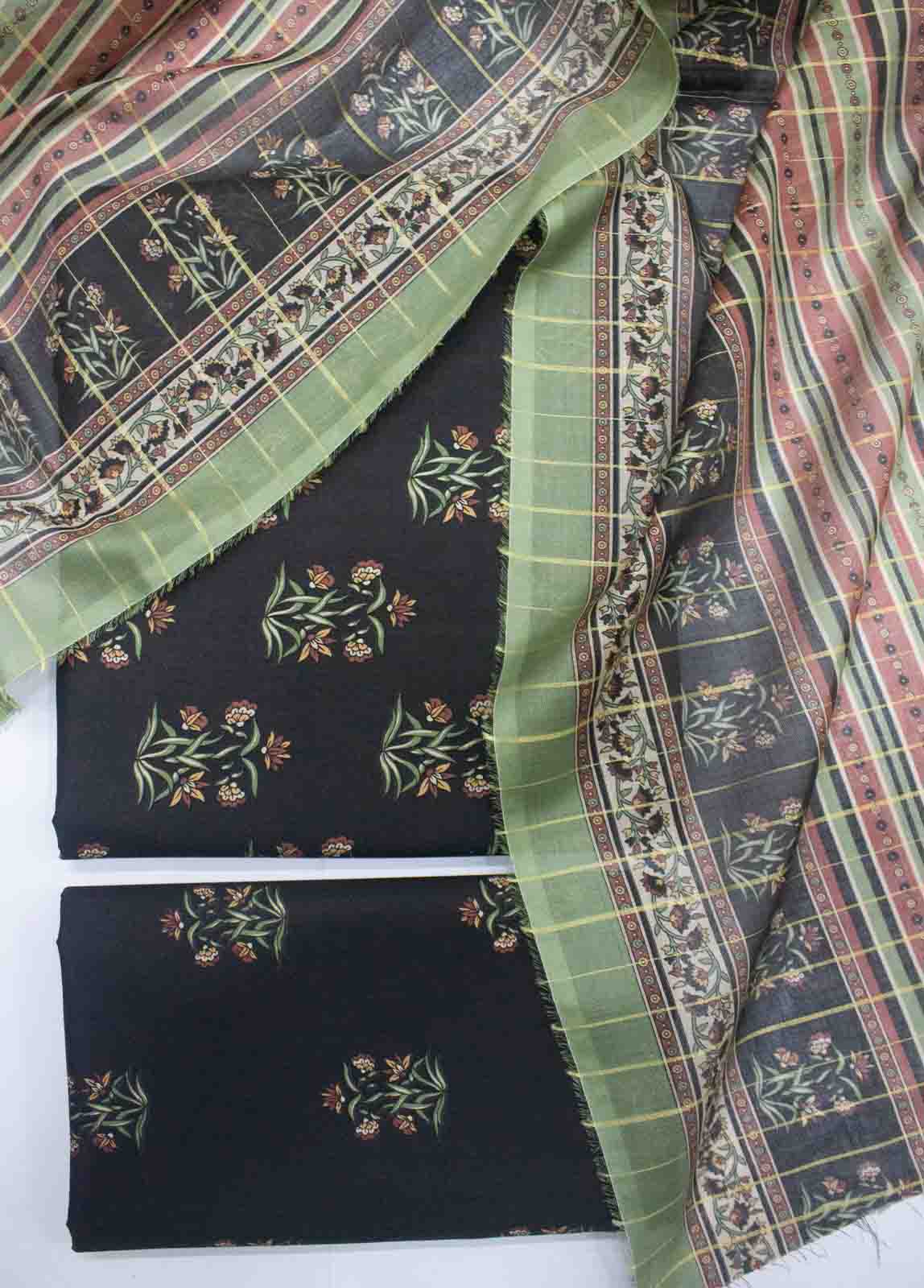 Bin Saeed Fabric - DP-041- 3 Piece Lawn Printed UnStitched Suit