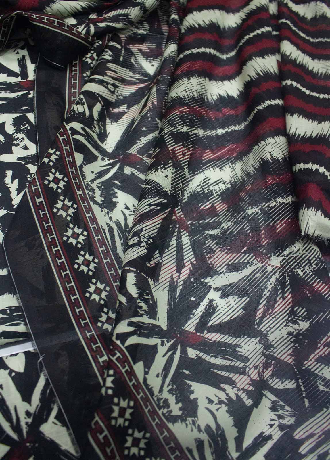 DP-0423- 3 Piece Lawn Printed UnStitched Suit
